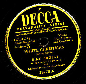 White Christmas 78rpm (1947)